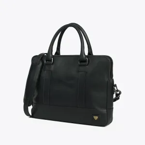 Leather Attaché Briefcase | Vintage Black
