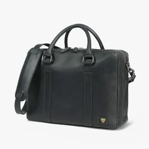 Leather Briefcase | Vintage Black