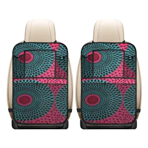 Lehin African Print Car Seat Organiser  (2-Pack)