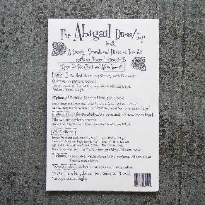 Lila Tueller Designs : Abigail Dress / Top