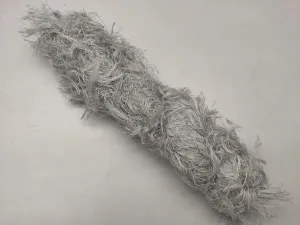 Linen Fuzzy Ribbon - Coin