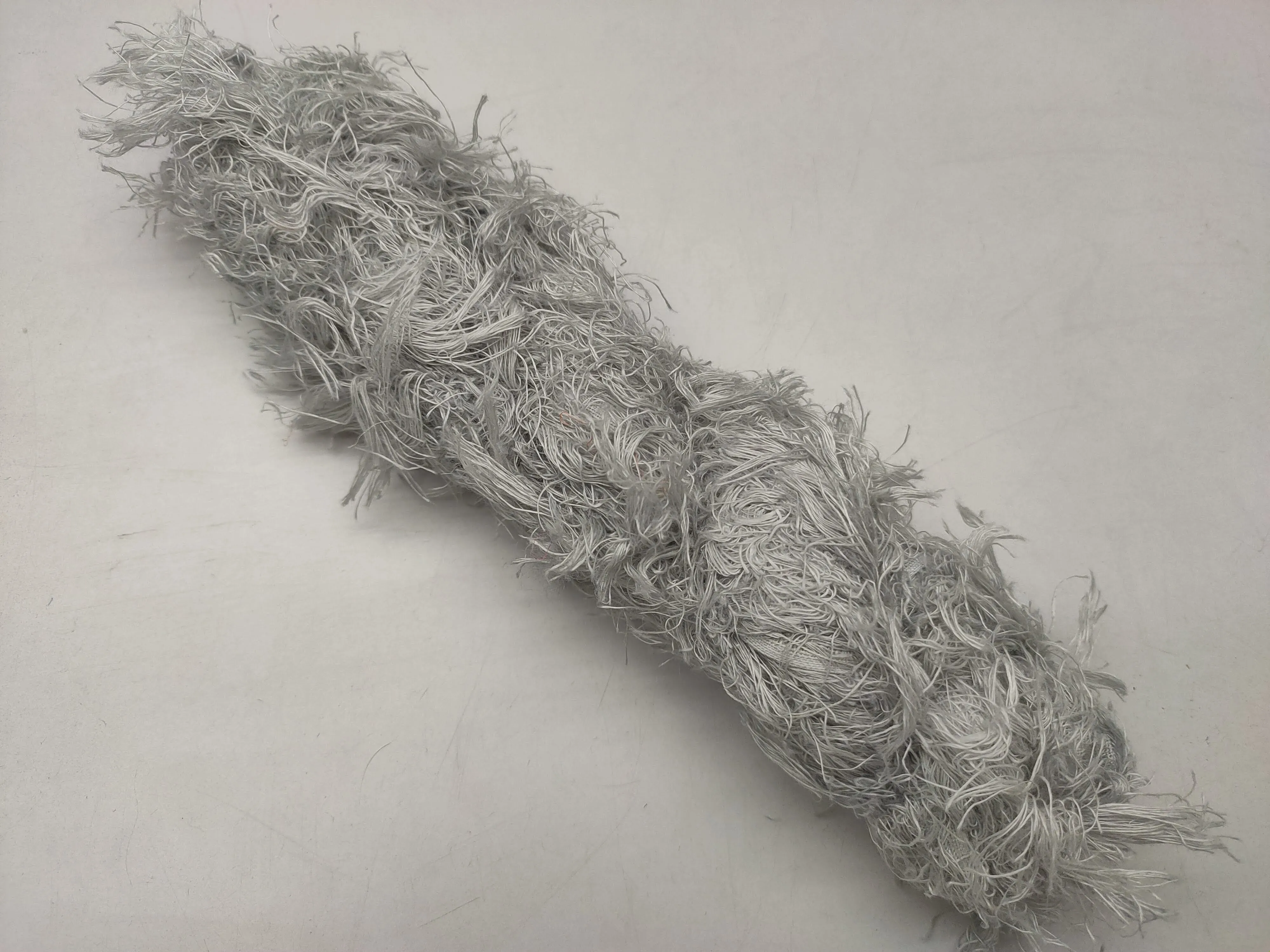 Linen Fuzzy Ribbon - Coin