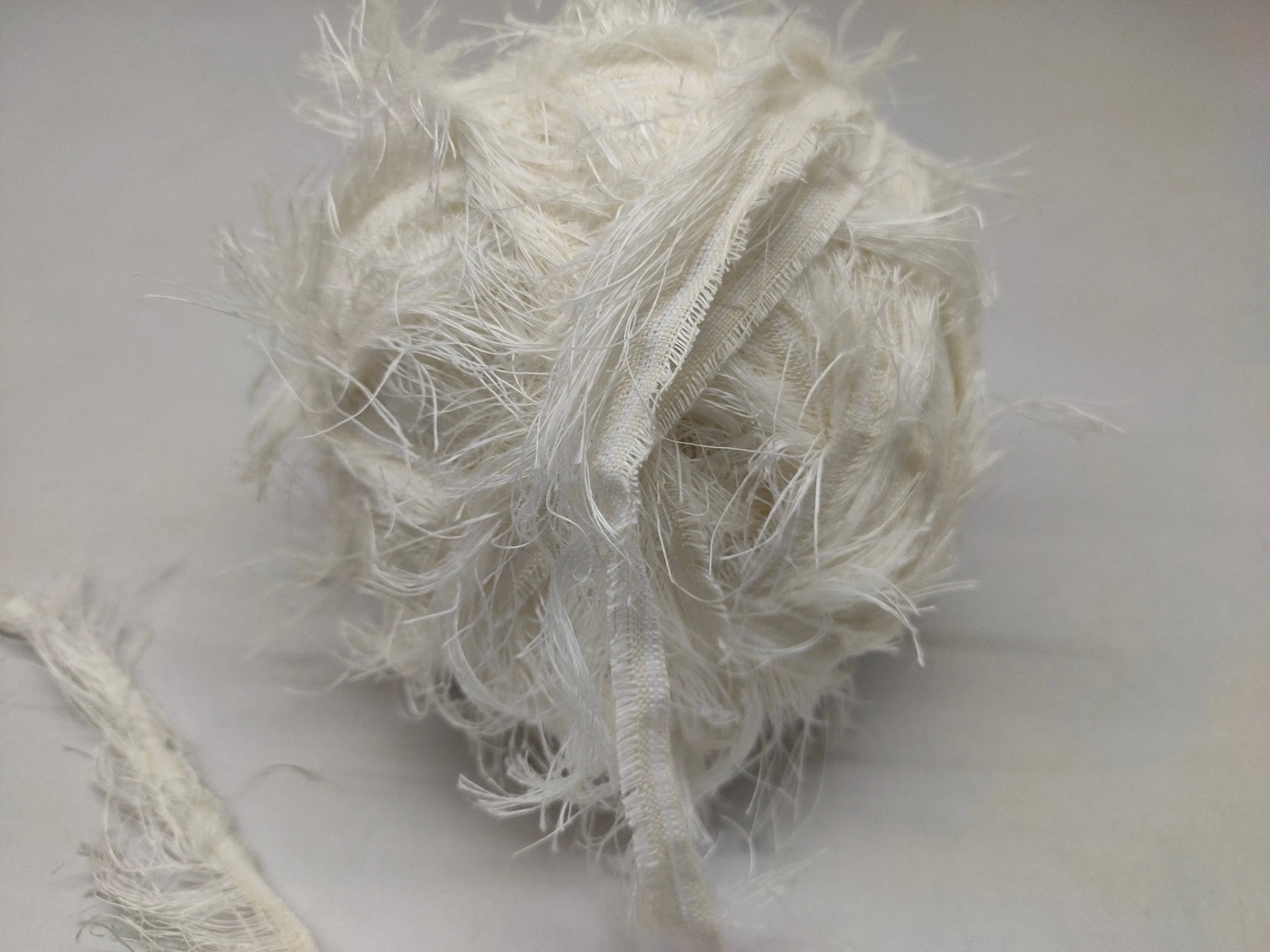 Linen Fuzzy Ribbon - Undyed