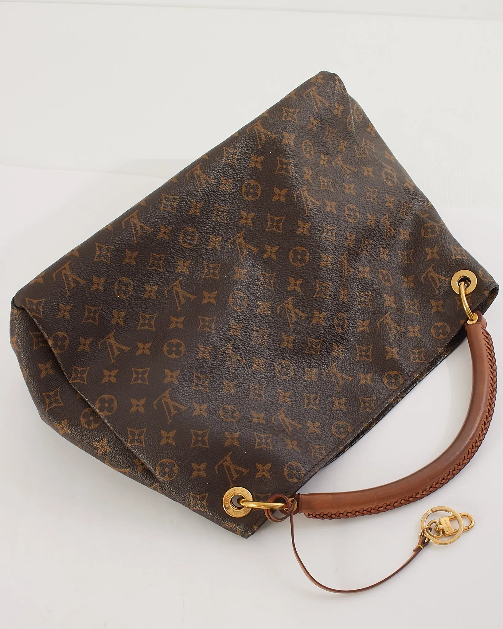 Louis Vuitton Monogram Coated Canvas Artsy MM Shoulder Bag