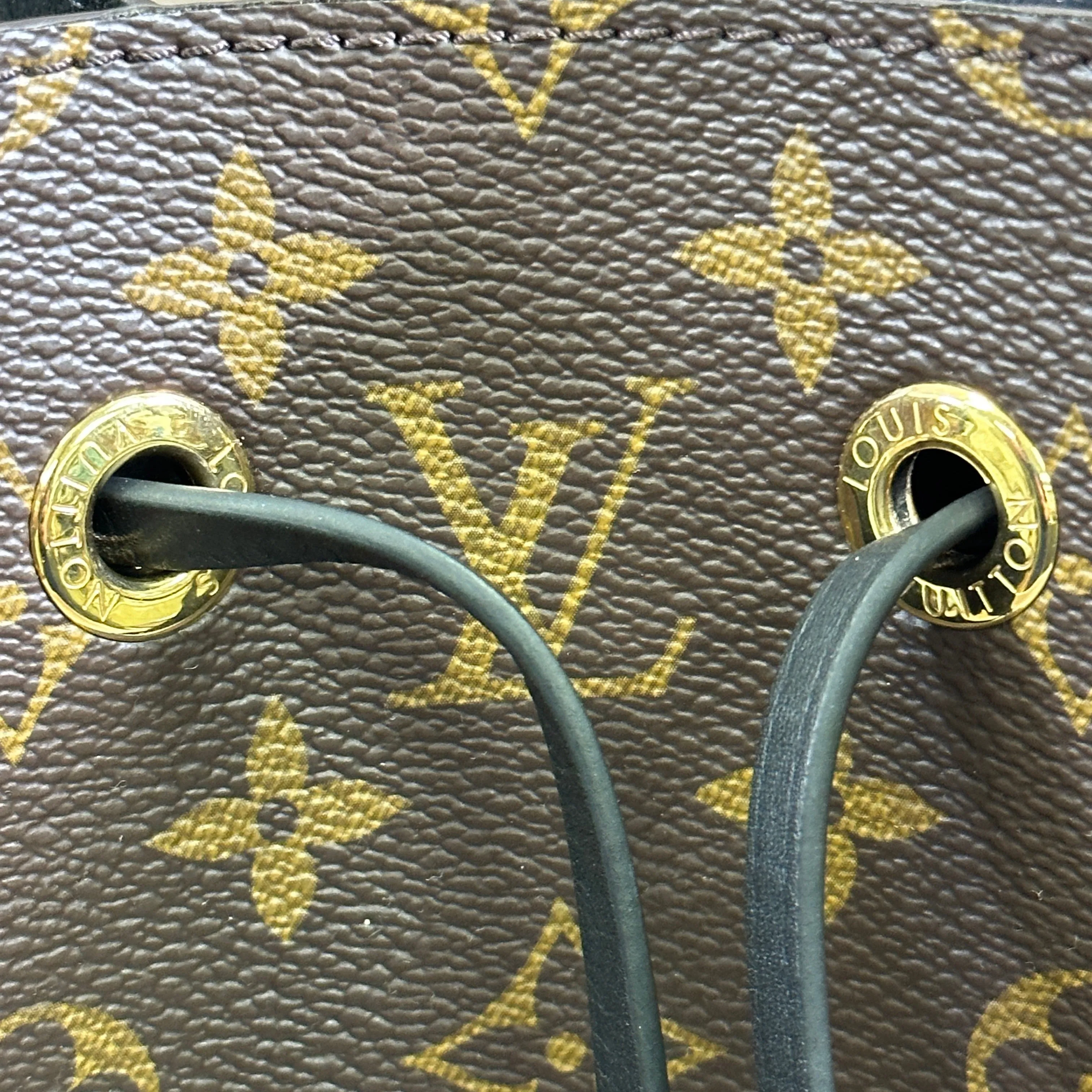 Louis Vuitton NéoNoé MM Monogram Black