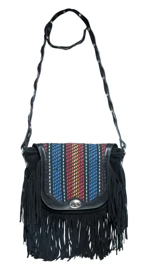 Maddie Hand-braided Crossbody Satchel