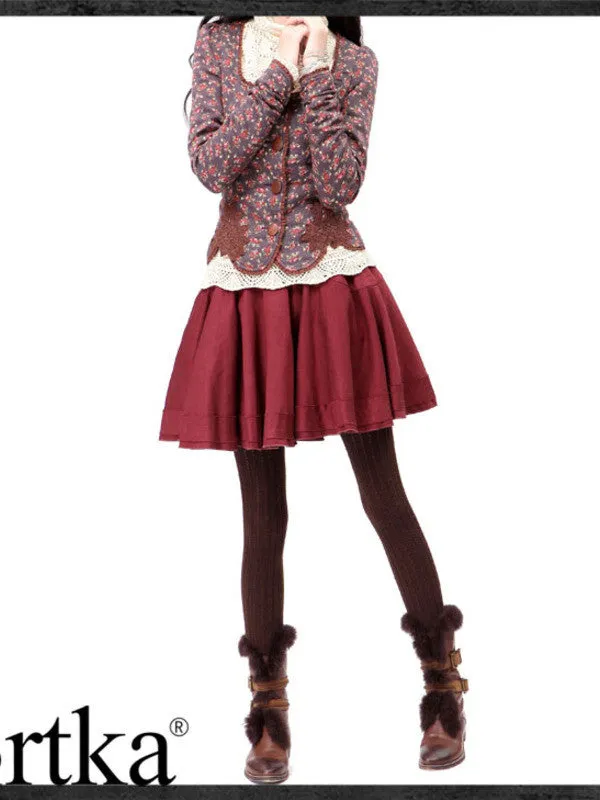 medieval maiden lace up jacket