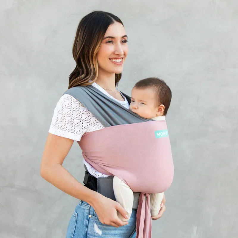 MOBY Easy-Wrap Carrier (Dusty Rose)