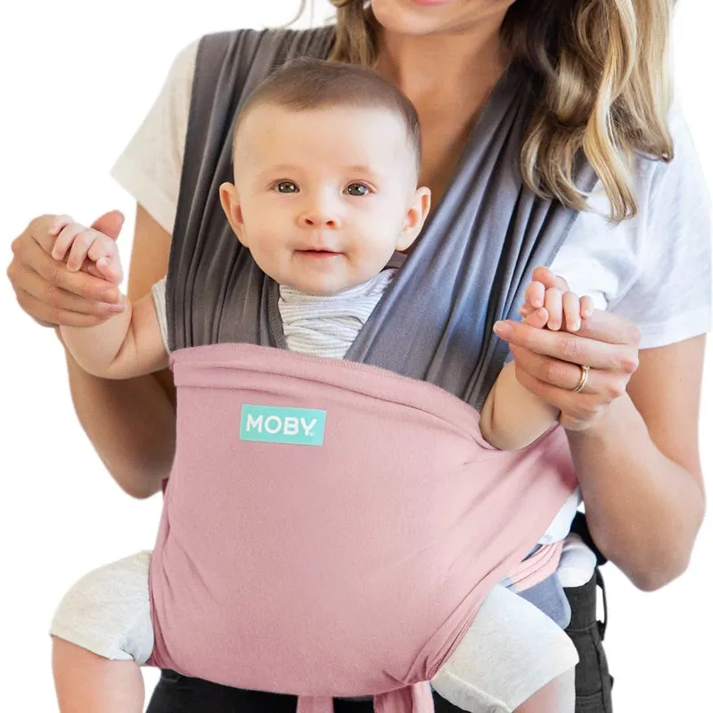 MOBY Easy-Wrap Carrier (Dusty Rose)