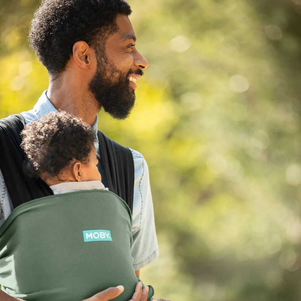 MOBY Easy-Wrap Carrier (Olive/Onyx)