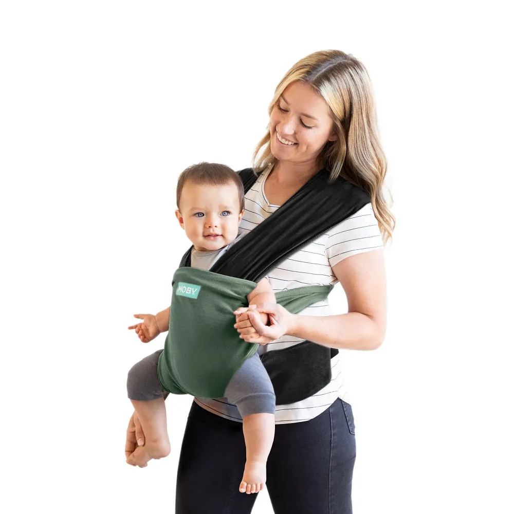 MOBY Easy-Wrap Carrier (Olive/Onyx)