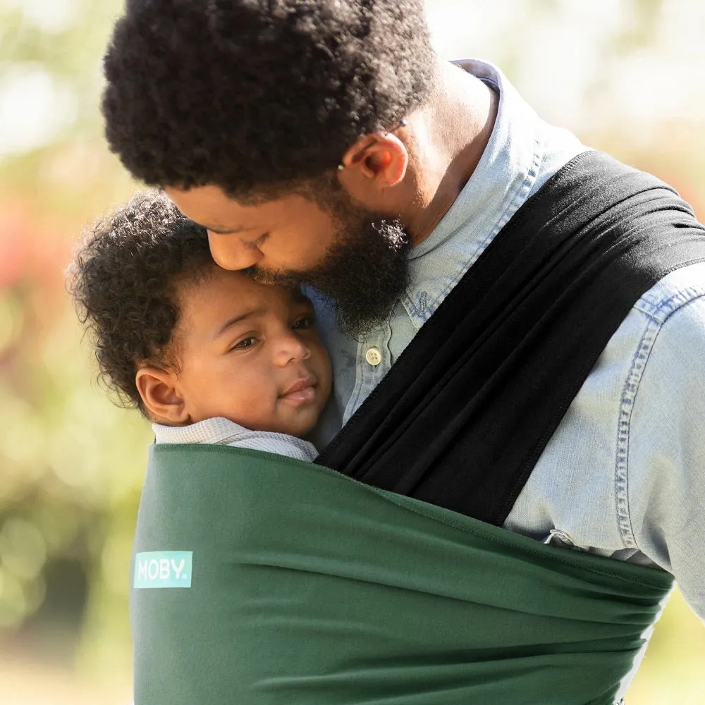 MOBY Easy-Wrap Carrier (Olive/Onyx)