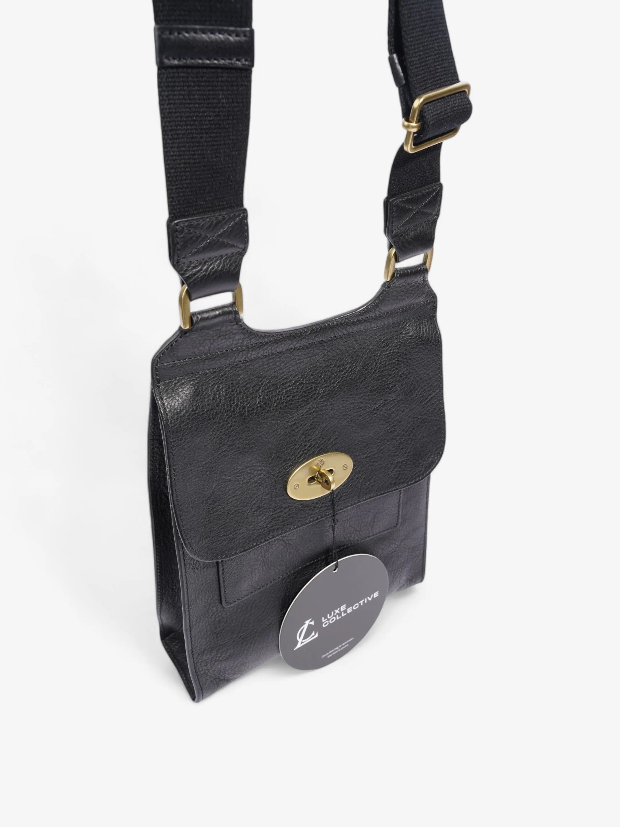 Mulberry Antony Classic Black Grained Leather