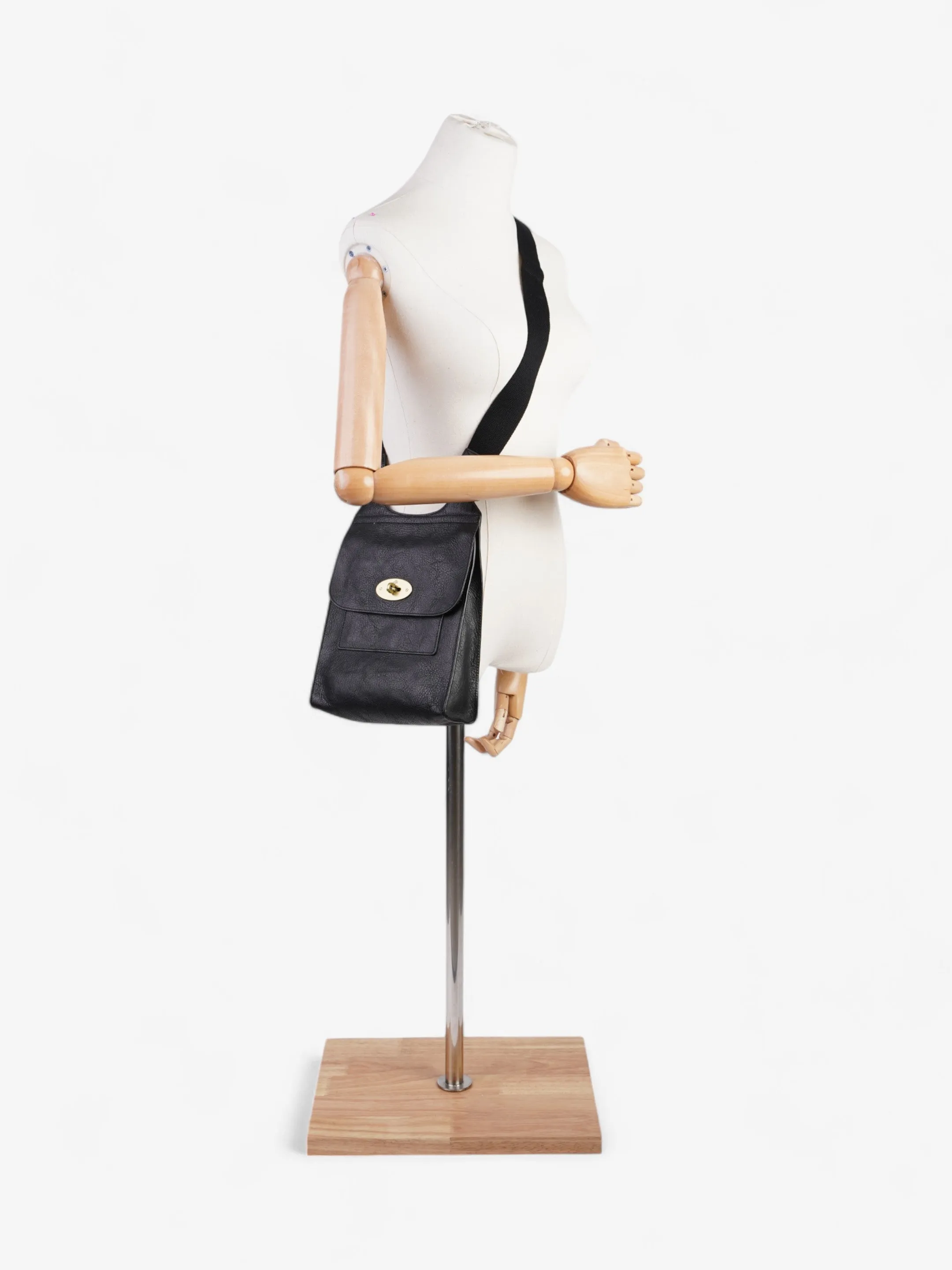 Mulberry Antony Classic Black Grained Leather