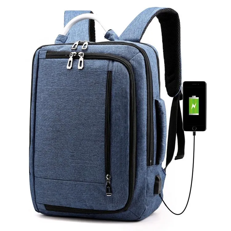 Multifunctional Oxford Laptop Backpack - Cxs-620 - Army Green