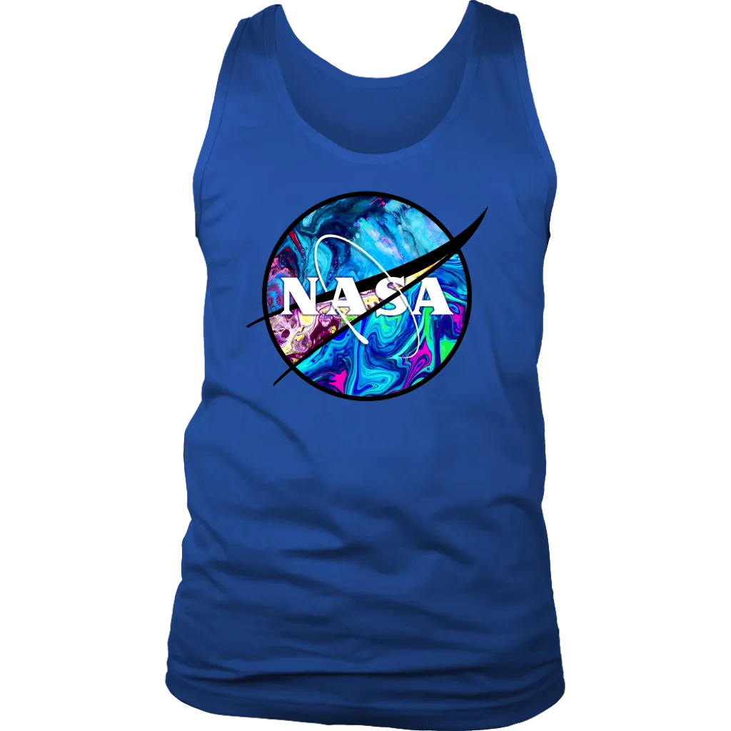 Nasa T-shirt, Nasa Gift, Colorful Nasa T-shirt, Psychedelic Nasa T-Shirt, Psychedelic Nasa Shirt