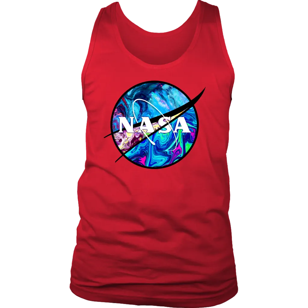 Nasa T-shirt, Nasa Gift, Colorful Nasa T-shirt, Psychedelic Nasa T-Shirt, Psychedelic Nasa Shirt