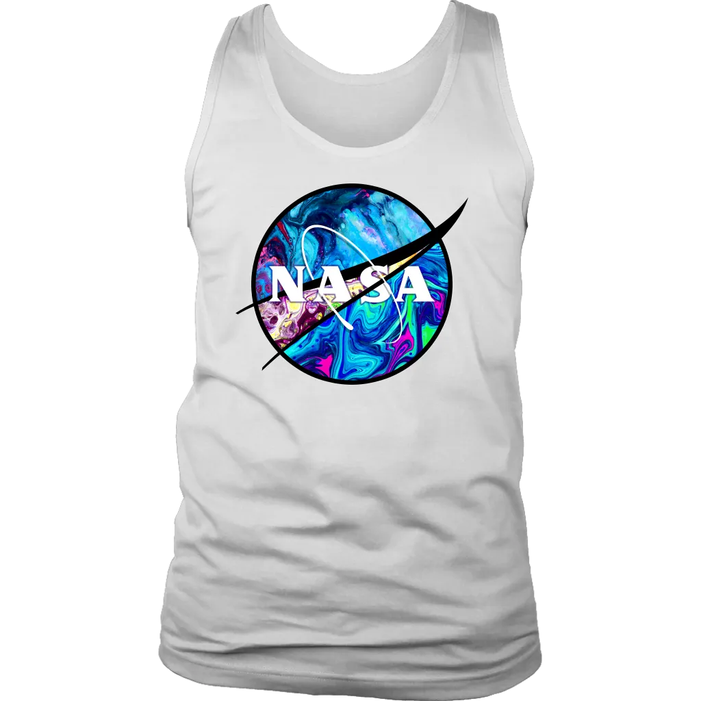 Nasa T-shirt, Nasa Gift, Colorful Nasa T-shirt, Psychedelic Nasa T-Shirt, Psychedelic Nasa Shirt