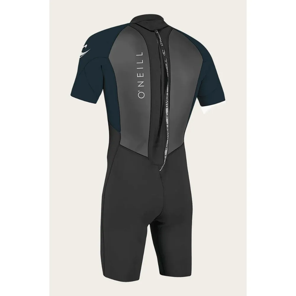 O'NEILL REACTOR-2 2MM BACK ZIP BLACK/SLATE