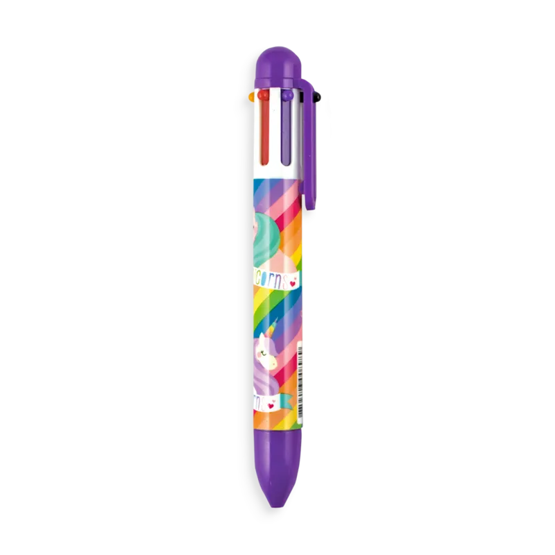 Ooly Unique Unicorns 6 Click Pen