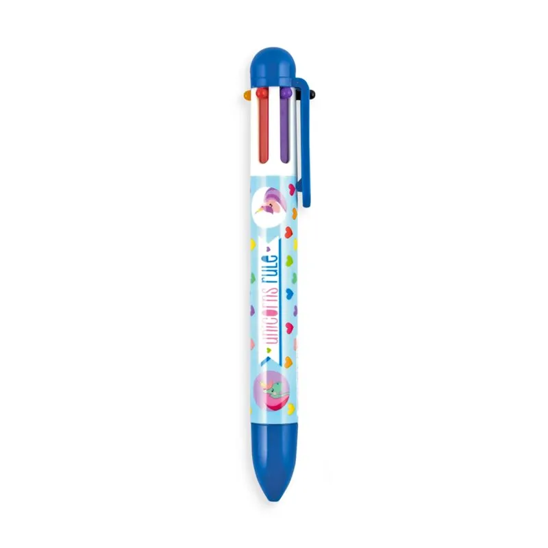 Ooly Unique Unicorns 6 Click Pen