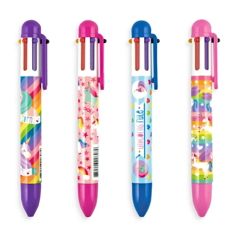Ooly Unique Unicorns 6 Click Pen