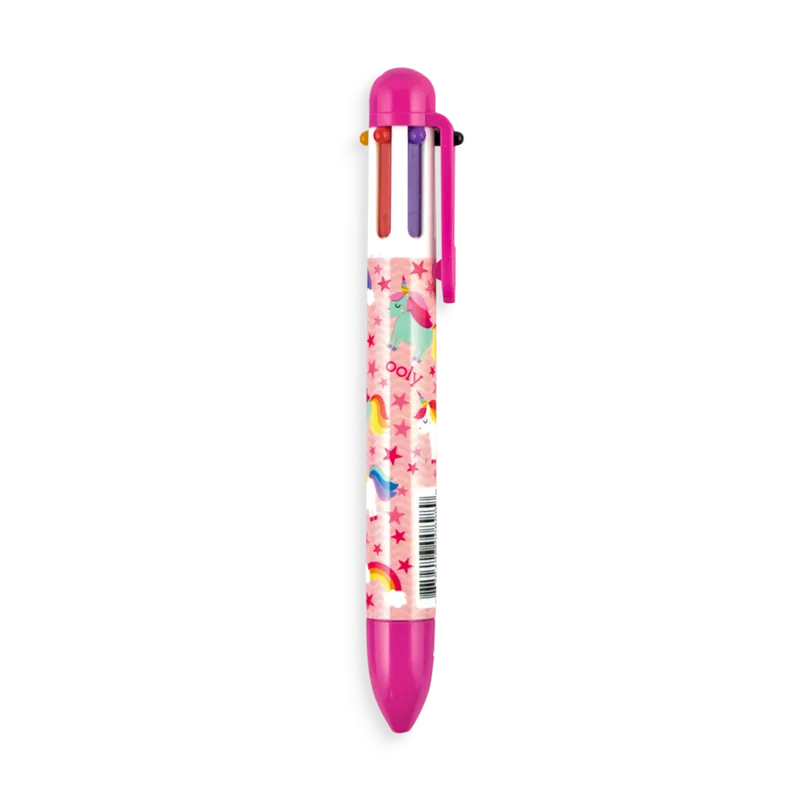 Ooly Unique Unicorns 6 Click Pen