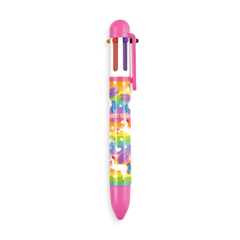 Ooly Unique Unicorns 6 Click Pen