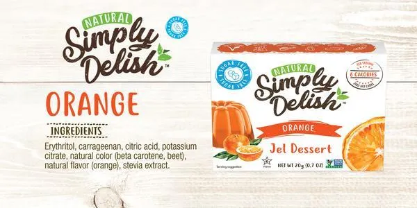 Orange Sugar Free Jelly