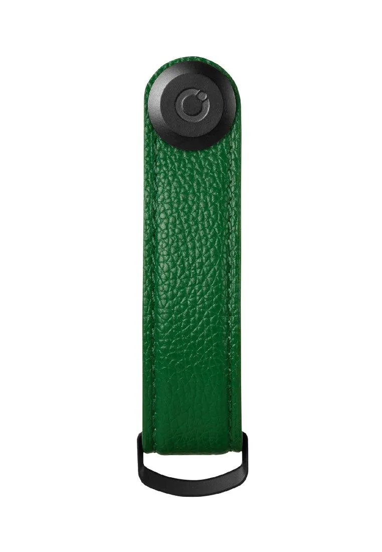 Orbitkey Pebbled Leather Key Organiser Emerald