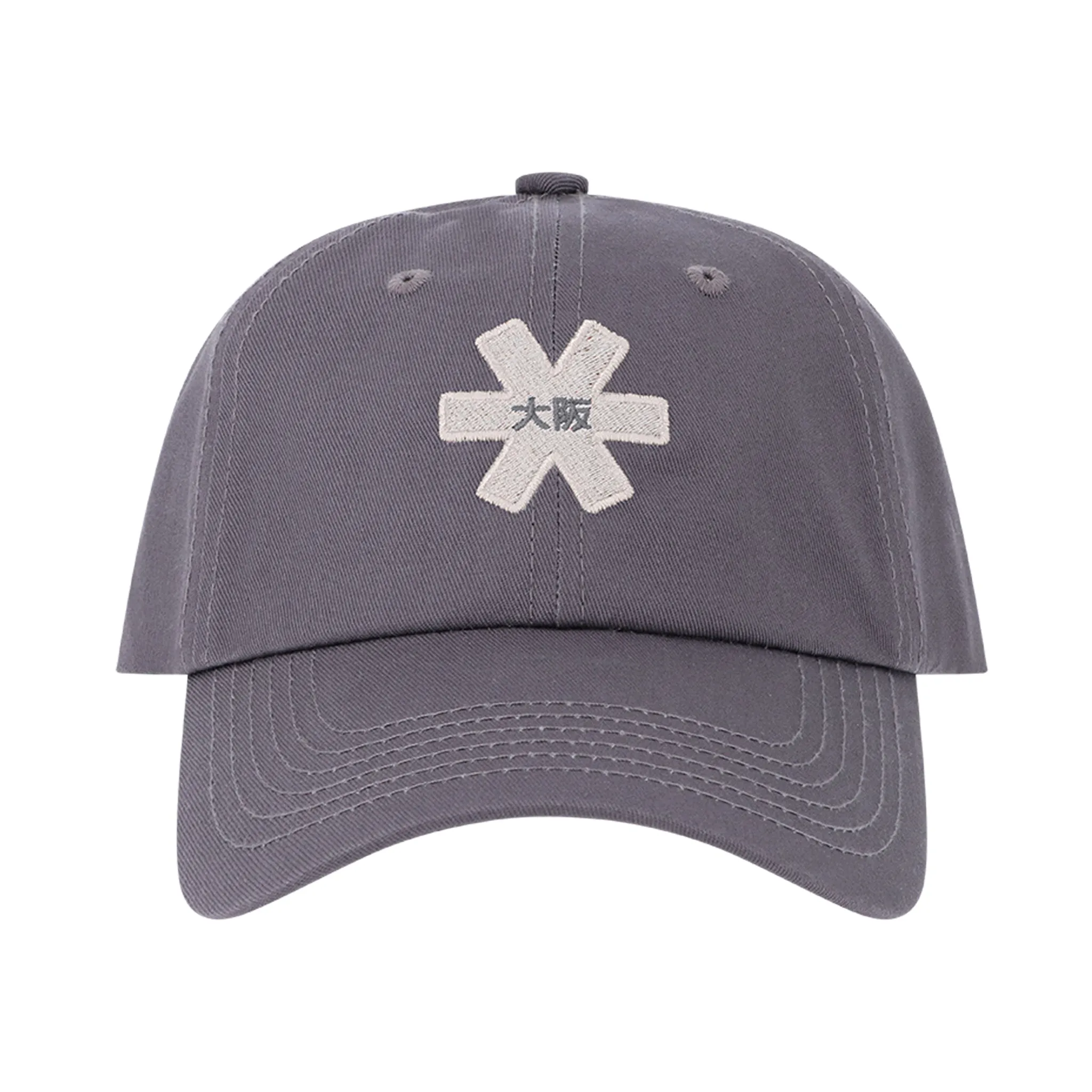 Osaka Baseball Twill Cap  - Cool Grey
