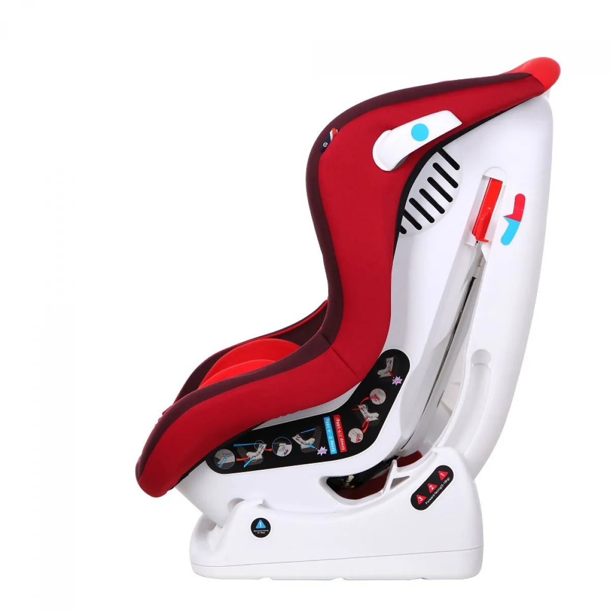 Oyster Car Seat Aries Gp.0 /1 (0-4yrs) - Burgundy