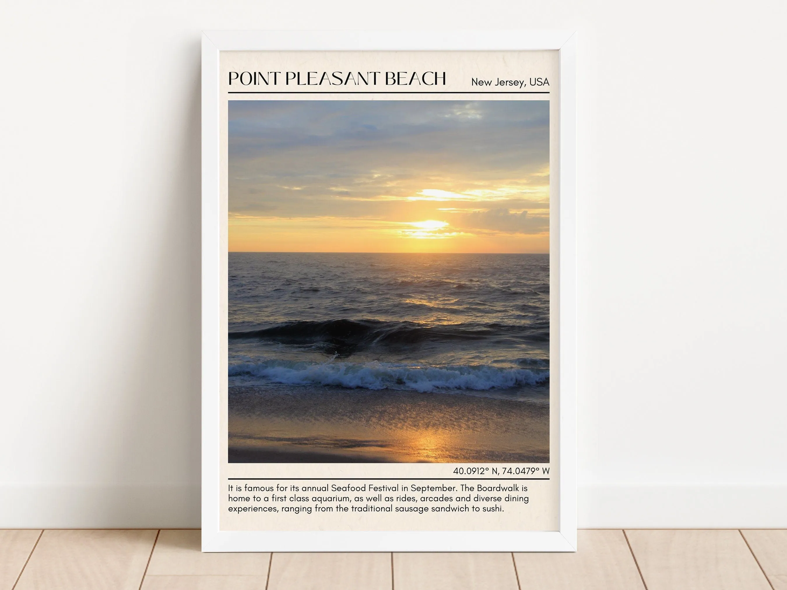 Point Pleasant Beach Wall Canvas, USA