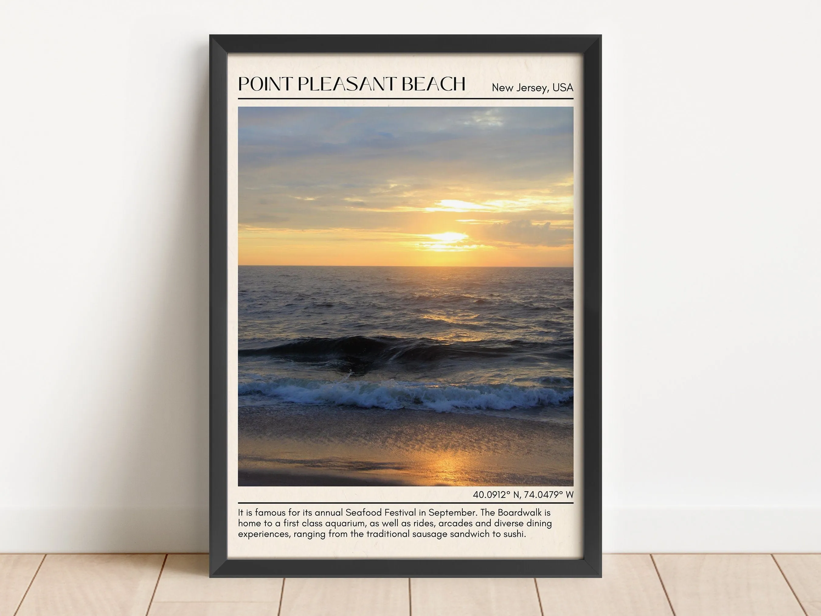 Point Pleasant Beach Wall Canvas, USA