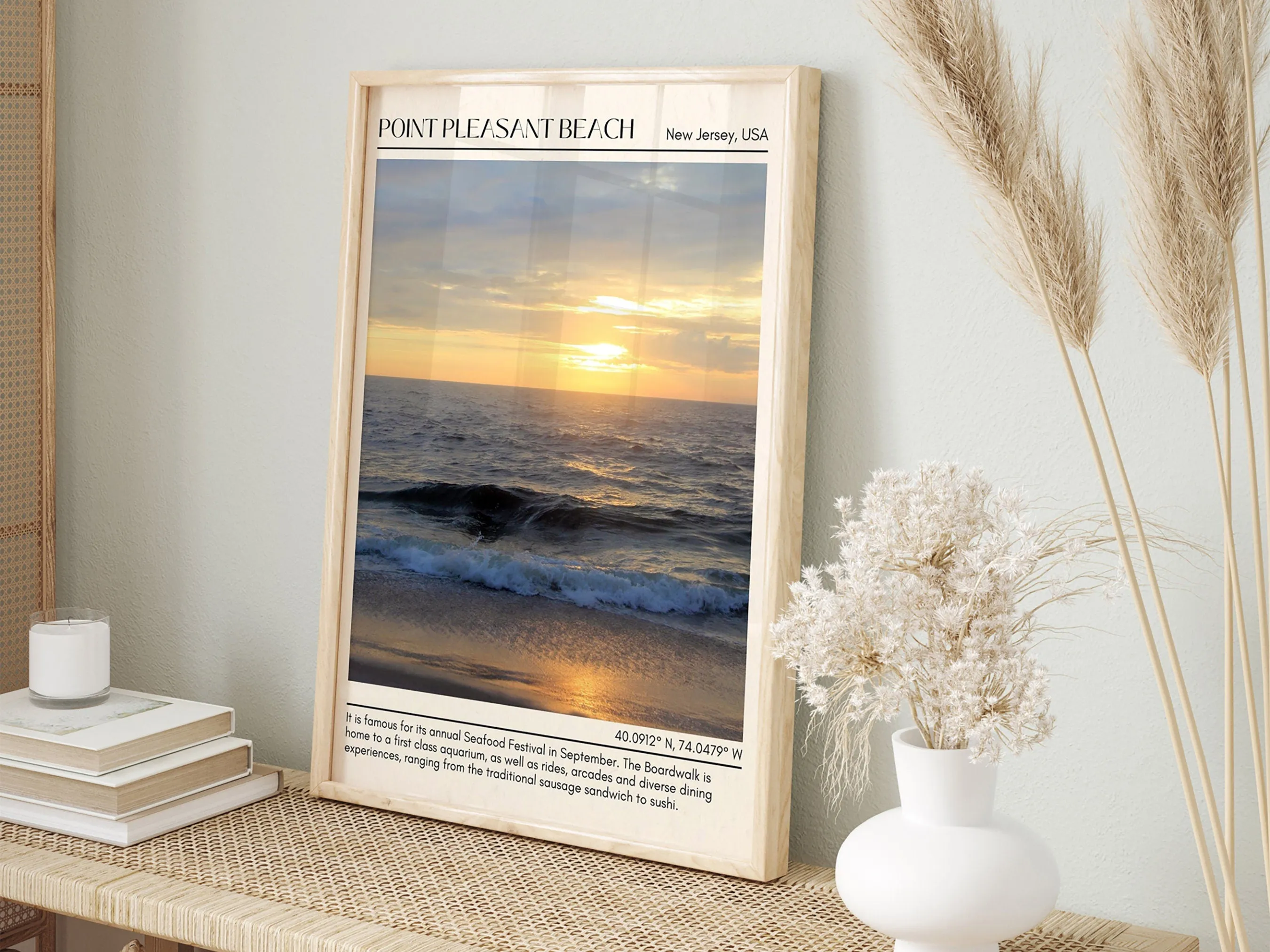 Point Pleasant Beach Wall Canvas, USA