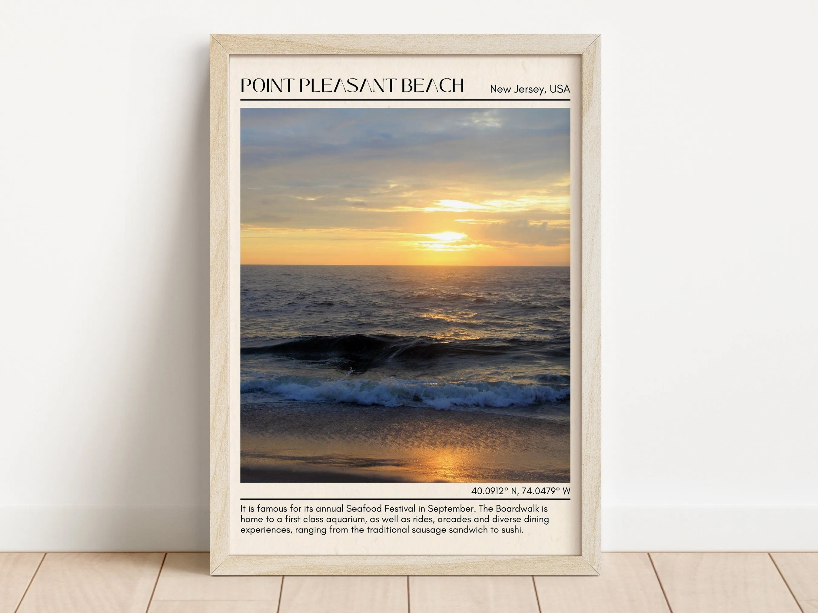 Point Pleasant Beach Wall Canvas, USA