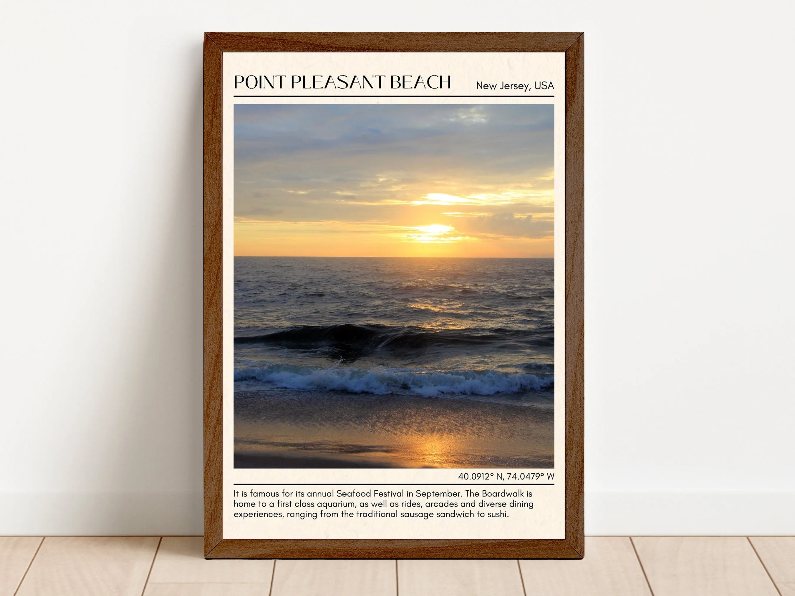 Point Pleasant Beach Wall Canvas, USA