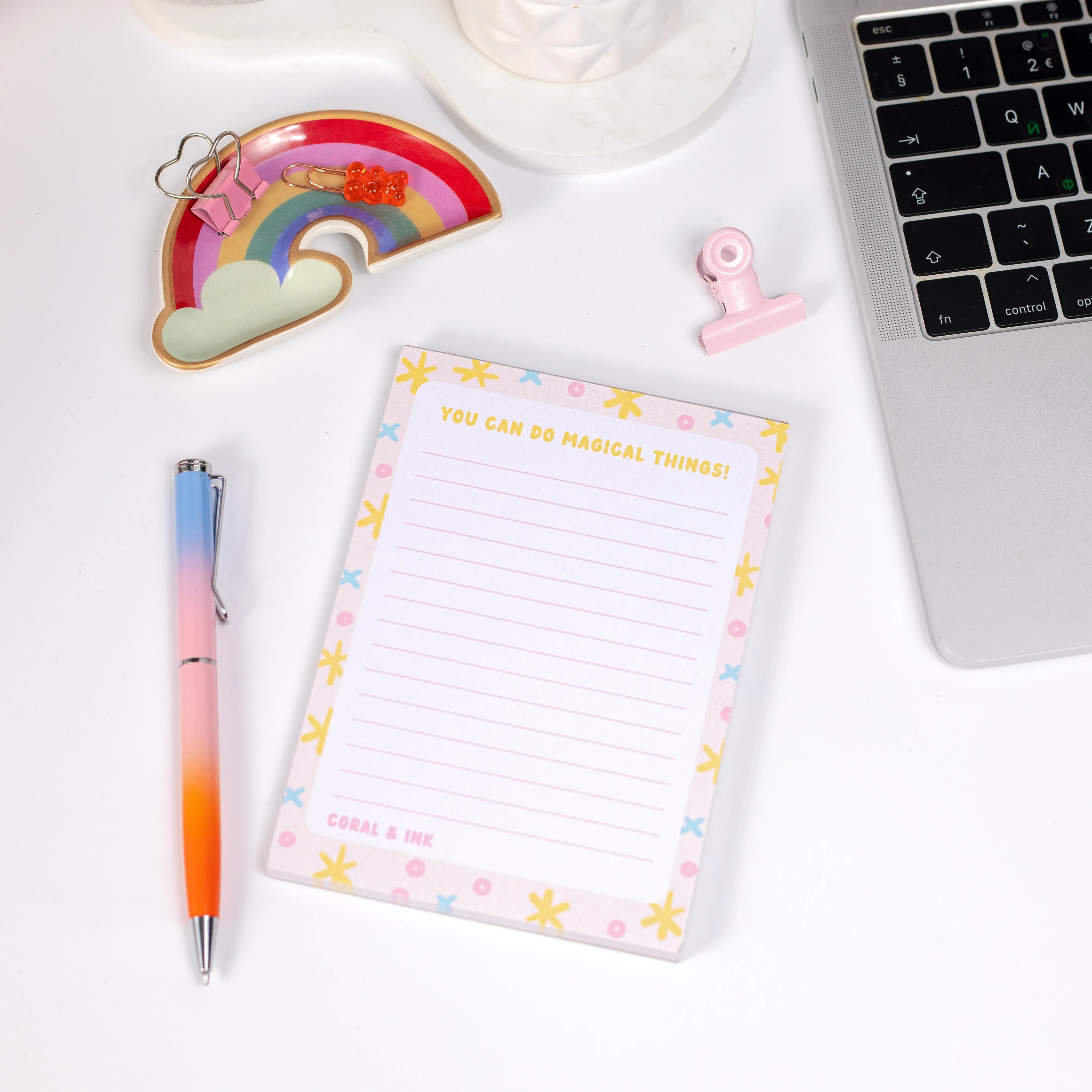 Positivity Daily Planner & Memo Pad