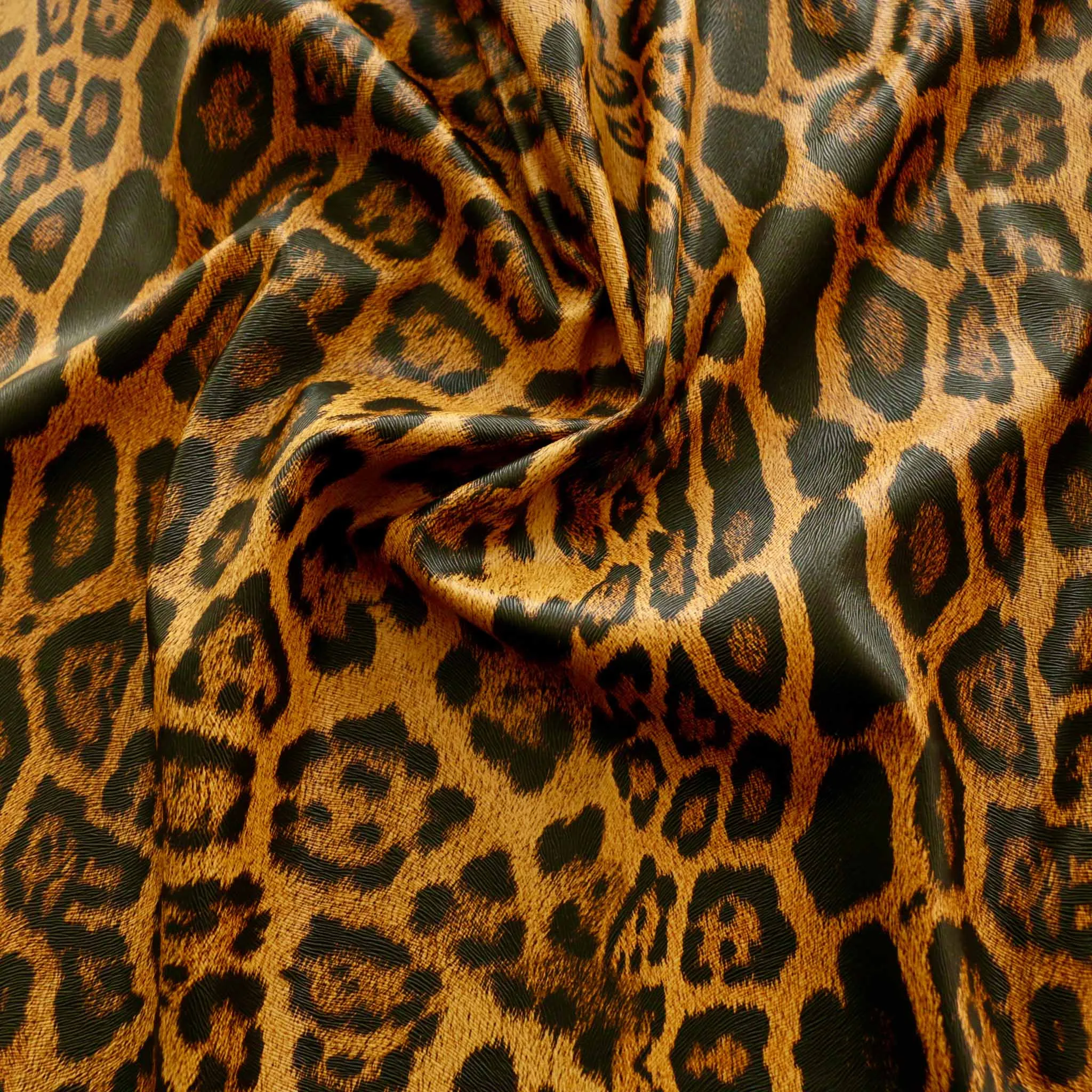 Pu Leatherette Fabric - Grey & black or jaguar yellow & black