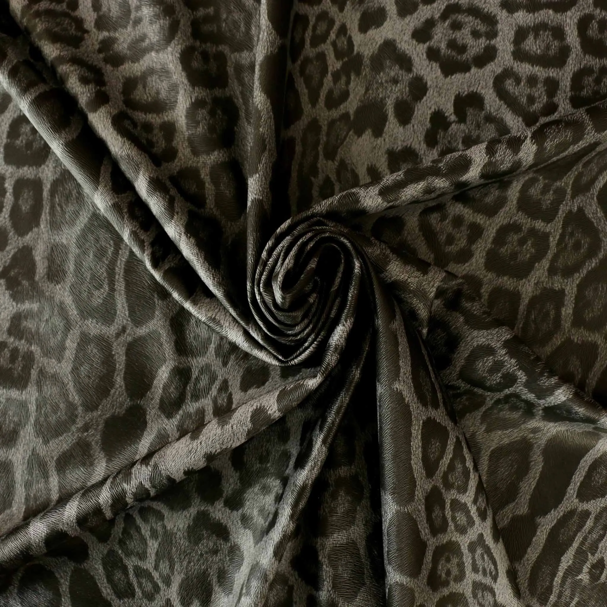 Pu Leatherette Fabric - Grey & black or jaguar yellow & black