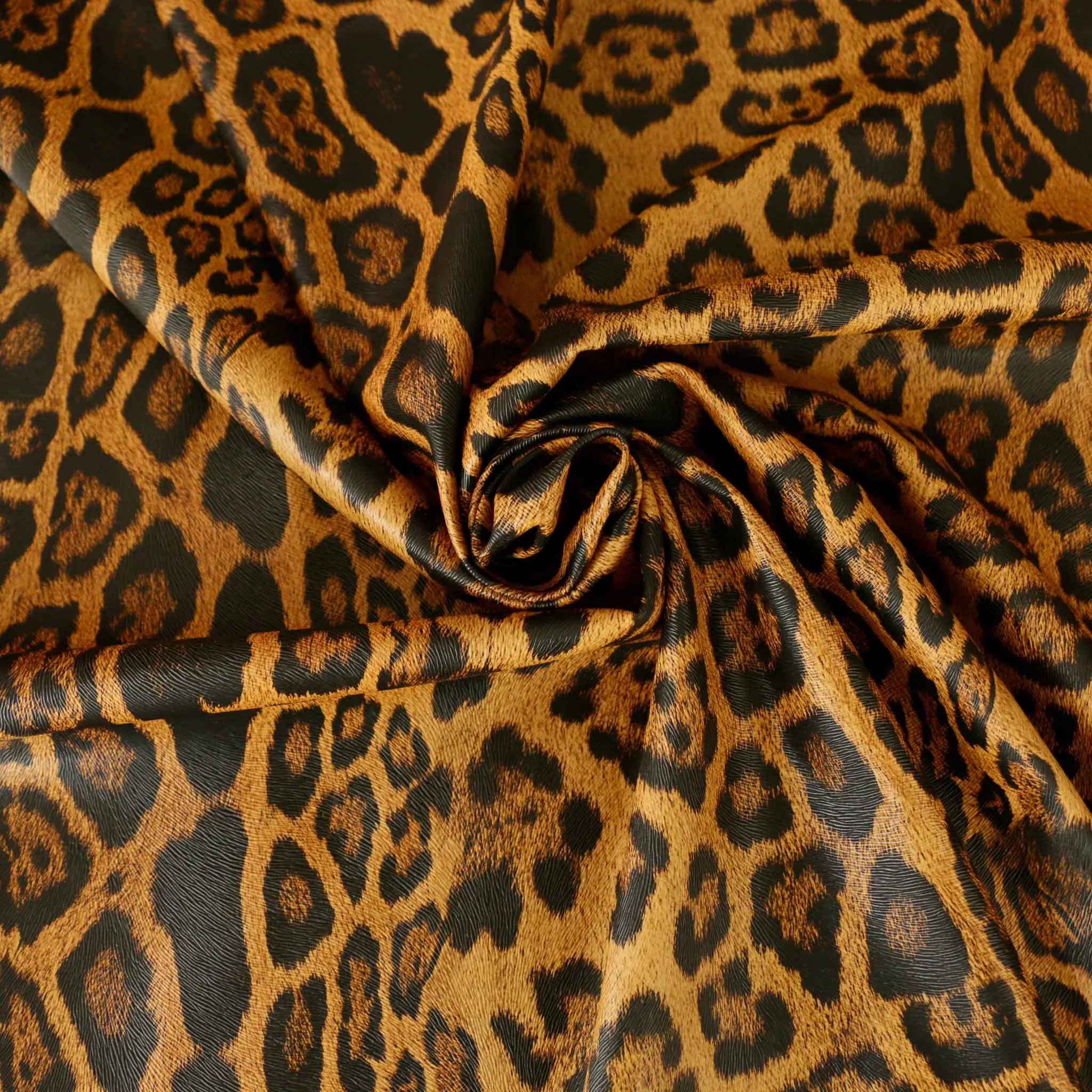 Pu Leatherette Fabric - Grey & black or jaguar yellow & black