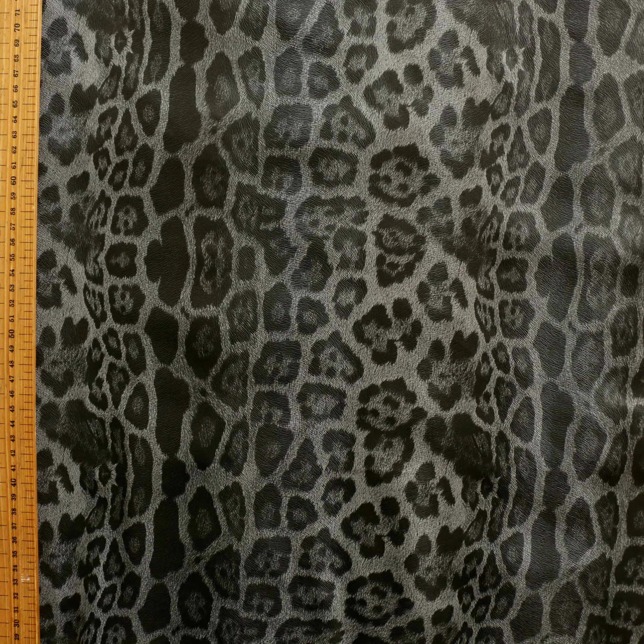 Pu Leatherette Fabric - Grey & black or jaguar yellow & black