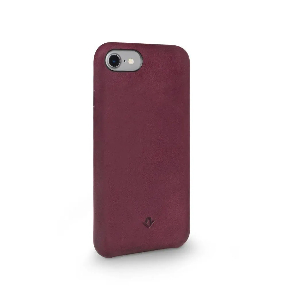 Relaxed Leather case - iPhone 7/8 - Marsala Red