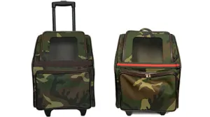 Rio Camo Wheeled Pet Carrier