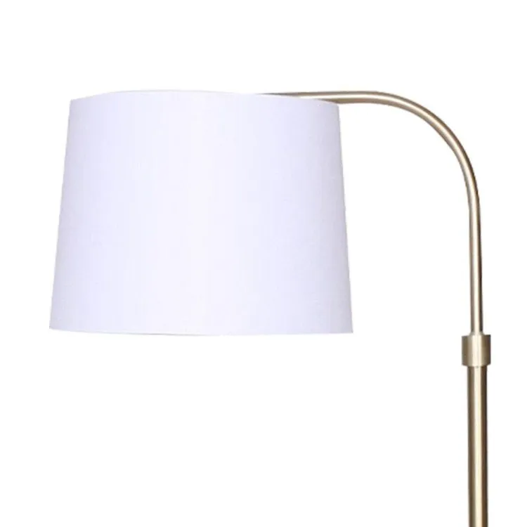 SARANTINO HEIGHT-ADJUSTABLE METAL FLOOR LAMP
