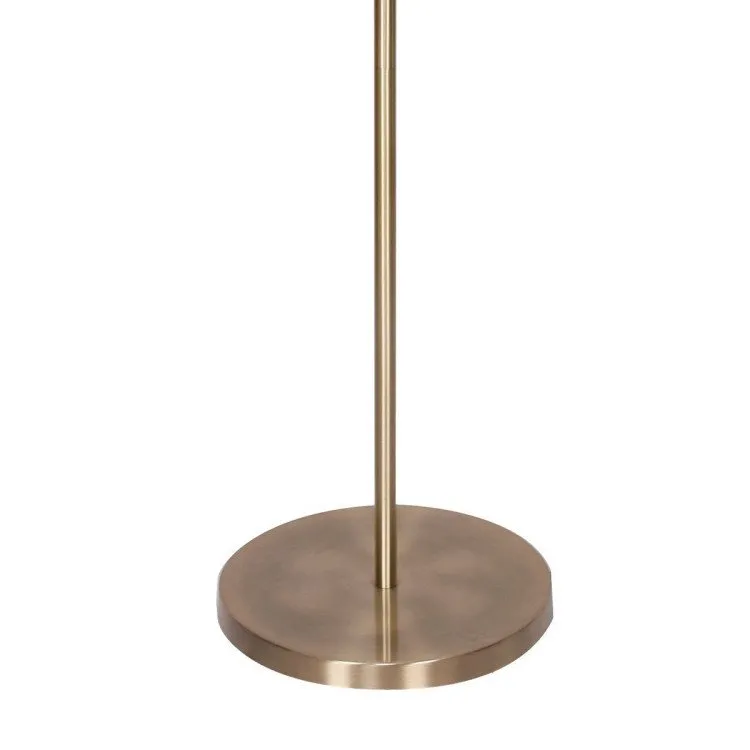 SARANTINO METAL FLOOR LAMP - ANTIQUE BRASS