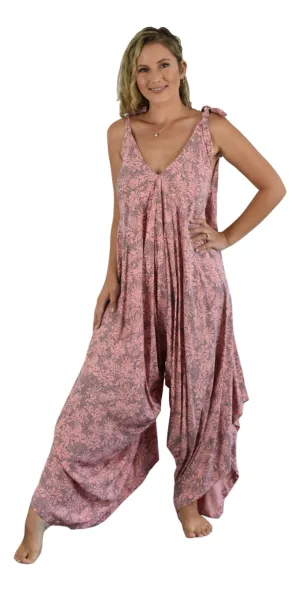 Secret Beach - Bali Jumper - Tropicana - Pink & Grey
