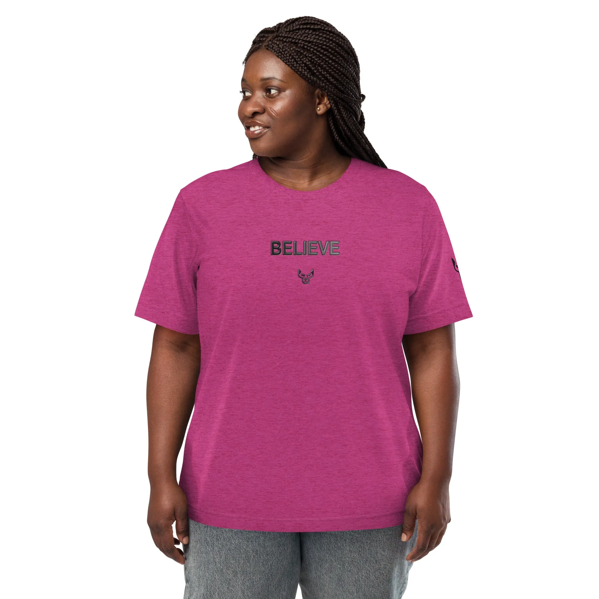 Short sleeve t-shirt, Believe