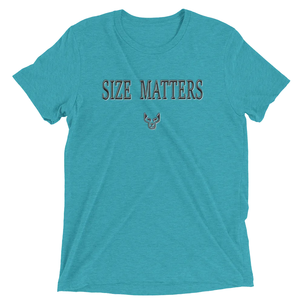 Short sleeve t-shirt, Size Matters