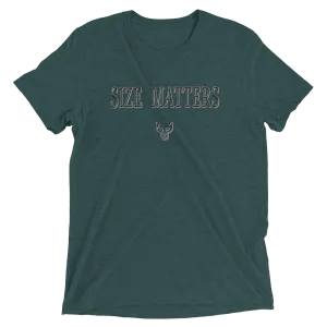 Short sleeve t-shirt, Size Matters